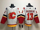 Calgary Flames #13 Johnny Gaudreau White Adidas Stitched Jersey,baseball caps,new era cap wholesale,wholesale hats